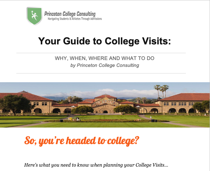 College Visit Guide for Marriage & Martinis