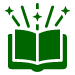 Storytelling icon green